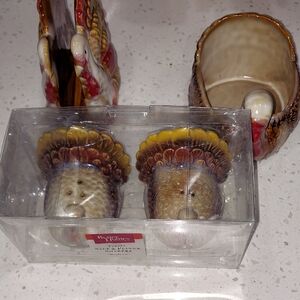 Turkey Salt and Pepper Shakers